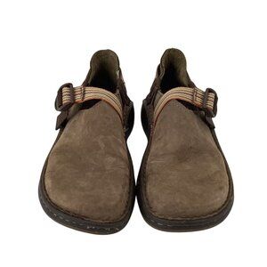 Chaco Womens Pedshed Shoes Closed Toe Shoes Nubuck Leather Size 8